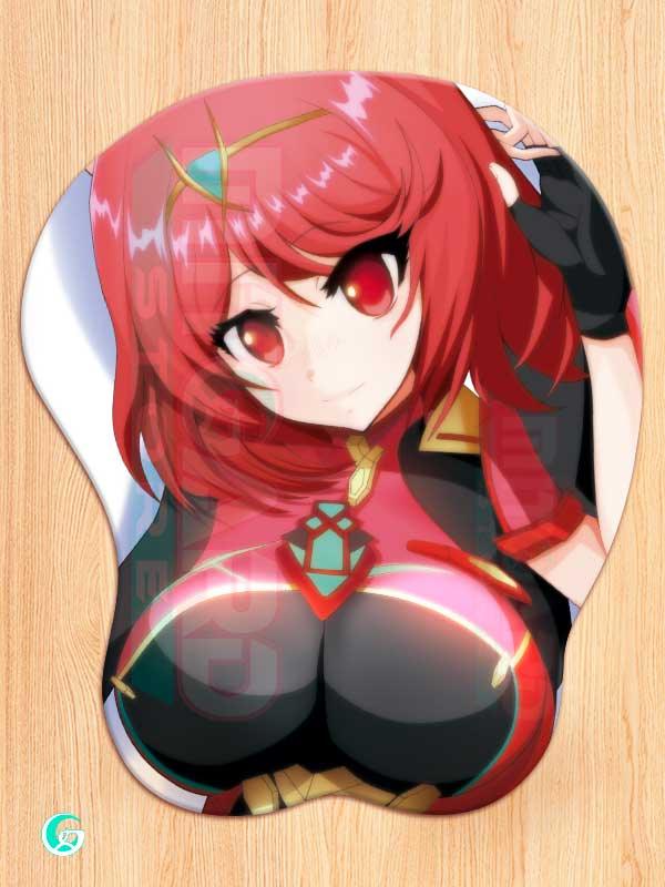 Pyra v1 Mousepad 3D XENOBLADE CHRONICLES Mitgard-Knight